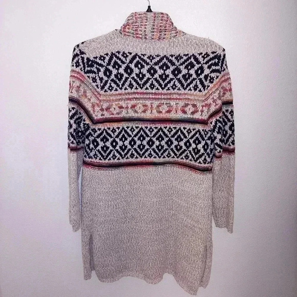 J.NNA Multicolor  Open Front Cardigan Sz Medium 100% Acrylic - Picture 2 of 8